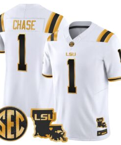 LSU Tigers 2026 Louisiana Patch Gold Vapor Limited Jersey - Stitched 57 LSU 2026 Louisiana Patch Gold Vapor Limited Jersey - Stitched by Digigearus