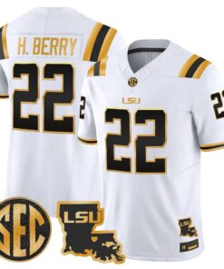 LSU Tigers 2026 Louisiana Patch Gold Vapor Limited Jersey - Stitched 55 LSU 2026 Louisiana Patch Gold Vapor Limited Jersey - Stitched by Digigearus