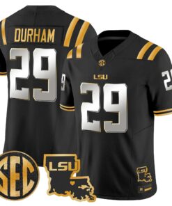 LSU Tigers 2026 Louisiana Patch Gold Vapor Limited Jersey - Stitched 62 LSU 2026 Louisiana Patch Gold Vapor Limited Jersey - Stitched by Digigearus