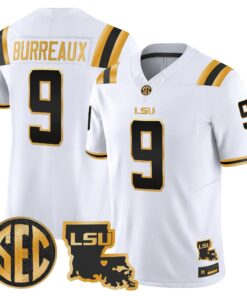 LSU Tigers 2026 Louisiana Patch Gold Vapor Limited Jersey - Stitched 56 LSU 2026 Louisiana Patch Gold Vapor Limited Jersey - Stitched by Digigearus