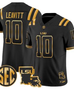 LSU 2026 Louisiana Patch Gold Vapor Limited Jersey - Stitched by Digigearus