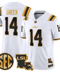 LSU Tigers 2026 Louisiana Patch Gold Vapor Limited Jersey - Stitched 53 LSU 2026 Louisiana Patch Gold Vapor Limited Jersey - Stitched by Digigearus