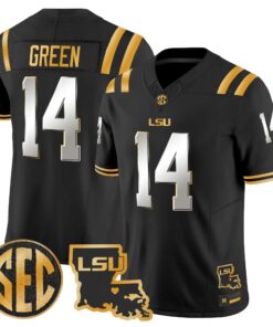 LSU Tigers 2026 Louisiana Patch Gold Vapor Limited Jersey - Stitched 63 LSU 2026 Louisiana Patch Gold Vapor Limited Jersey - Stitched by Digigearus