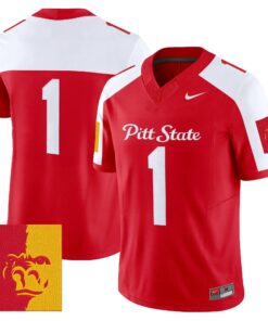 Pittsburg State Athletics 2026 Vapor Limited Jersey - Stitched by Digigearus