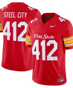 Pittsburg State Athletics 2026 Vapor Limited Jersey - Stitched by Digigearus