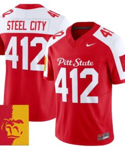 Pittsburg State Athletics 2026 Vapor Limited Jersey - Stitched by Digigearus