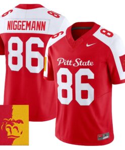 Pittsburg State Athletics 2026 Vapor Limited Jersey - Stitched by Digigearus