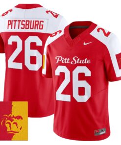 Pittsburg State Athletics 2026 Vapor Limited Jersey - Stitched by Digigearus