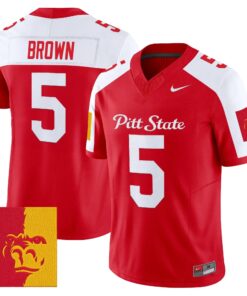Pittsburg State Athletics 2026 Vapor Limited Jersey - Stitched by Digigearus
