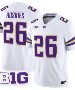 Washington Huskies 2026 Vapor Limited Jersey - Stitched by Digigearus