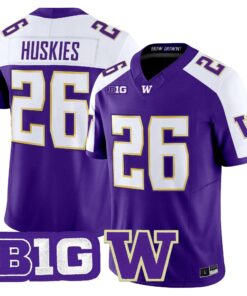 Washington Huskies 2026 Vapor Limited Jersey - Stitched by Digigearus
