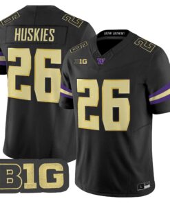 Washington Huskies 2026 Vapor Limited Jersey - Stitched by Digigearus