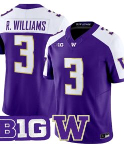 Washington Huskies 2026 Vapor Limited Jersey - Stitched by Digigearus
