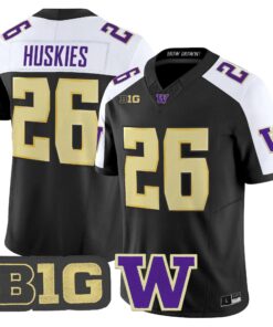 Washington Huskies 2026 Vapor Limited Jersey - Stitched by Digigearus