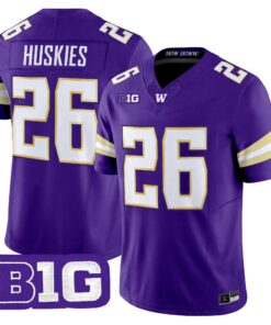 Washington Huskies 2026 Vapor Limited Jersey - Stitched by Digigearus