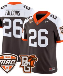 Bowling Green Falcons 2026 Vapor Limited Jersey - Stitched 108 Bowling Green Falcons 2026 Vapor Limited Jersey - Stitched by Digigearus