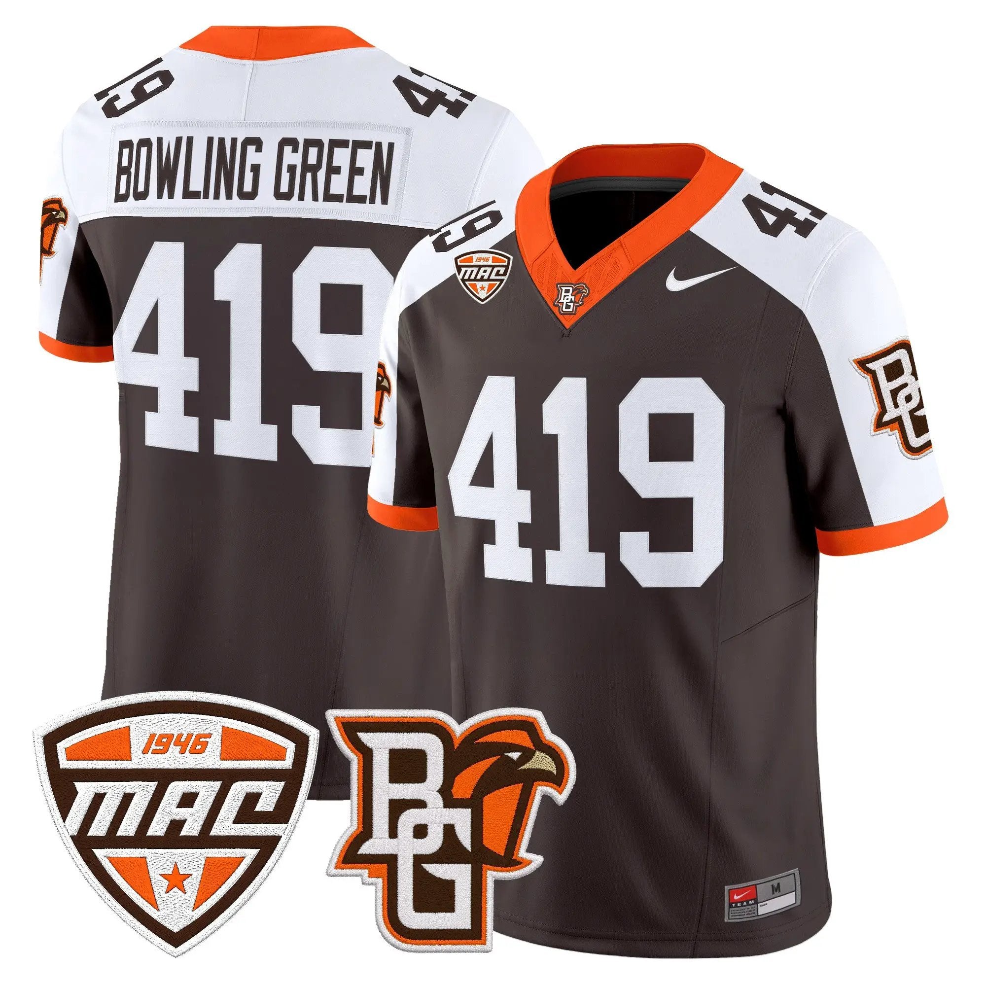 Bowling Green Falcons 2026 Vapor Limited Jersey - Stitched 46 Bowling Green Falcons 2026 Vapor Limited Jersey - Stitched by Digigearus