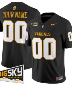 Idaho Vandals 2026 Vapor Limited Custom Jersey - Stitched by Digigearus