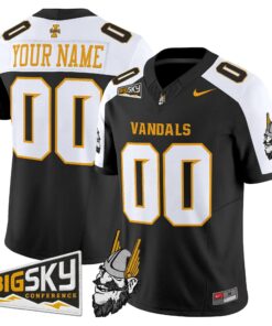 Idaho Vandals 2026 Vapor Limited Custom Jersey - Stitched 5 Idaho Vandals 2026 Vapor Limited Custom Jersey - Stitched by Digigearus