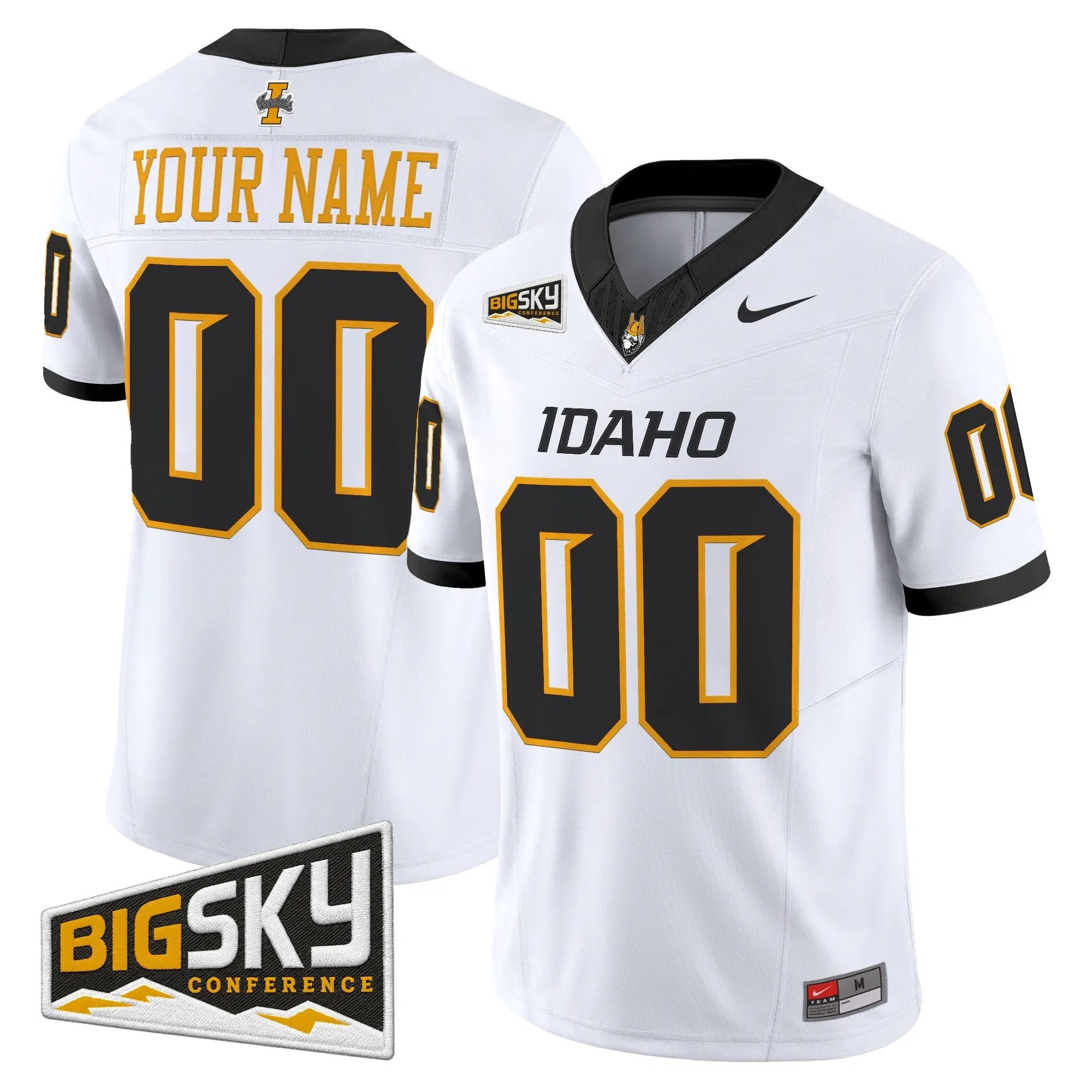 Idaho Vandals 2026 Vapor Limited Custom Jersey - Stitched 2 Idaho Vandals 2026 Vapor Limited Custom Jersey - Stitched by Digigearus