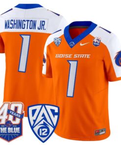 Boise State Broncos 2026 Vapor Limited Jersey - 40th Anniversary Patch - Stitched 45 BSU 2026 Vapor Limited Jersey - 40th Anniversary Patch - Stitched by Digigearus