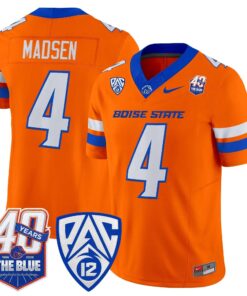 Boise State Broncos 2026 Vapor Limited Jersey - 40th Anniversary Patch - Stitched 55 BSU 2026 Vapor Limited Jersey - 40th Anniversary Patch - Stitched by Digigearus
