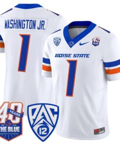 Boise State Broncos 2026 Vapor Limited Jersey - 40th Anniversary Patch - Stitched 63 BSU 2026 Vapor Limited Jersey - 40th Anniversary Patch - Stitched by Digigearus