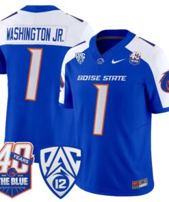 BSU 2026 Vapor Limited Jersey - 40th Anniversary Patch - Stitched by Digigearus