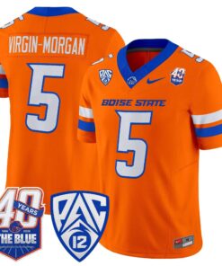 Boise State Broncos 2026 Vapor Limited Jersey - 40th Anniversary Patch - Stitched 58 BSU 2026 Vapor Limited Jersey - 40th Anniversary Patch - Stitched by Digigearus