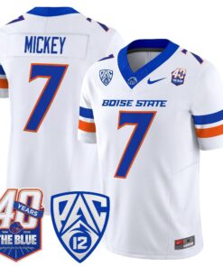 Boise State Broncos 2026 Vapor Limited Jersey - 40th Anniversary Patch - Stitched 65 BSU 2026 Vapor Limited Jersey - 40th Anniversary Patch - Stitched by Digigearus