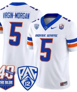 Boise State Broncos 2026 Vapor Limited Jersey - 40th Anniversary Patch - Stitched 64 BSU 2026 Vapor Limited Jersey - 40th Anniversary Patch - Stitched by Digigearus