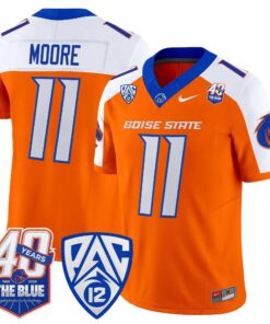 Boise State Broncos 2026 Vapor Limited Jersey - 40th Anniversary Patch - Stitched 47 BSU 2026 Vapor Limited Jersey - 40th Anniversary Patch - Stitched by Digigearus