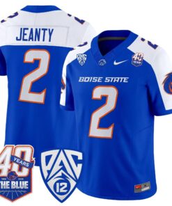 Boise State Broncos 2026 Vapor Limited Jersey - 40th Anniversary Patch - Stitched 41 BSU 2026 Vapor Limited Jersey - 40th Anniversary Patch - Stitched by Digigearus
