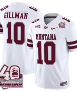Montana Grizzlies 2026 Vapor Limited Jersey - 40th Anniversary Patch - Stitched by Digigearus