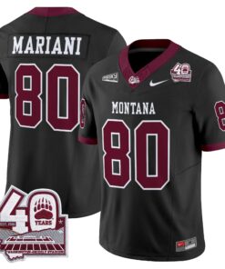 Montana Grizzlies 2026 Vapor Limited Jersey - 40th Anniversary Patch - Stitched by Digigearus