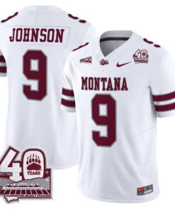 Montana Grizzlies 2026 Vapor Limited Jersey - 40th Anniversary Patch - Stitched by Digigearus