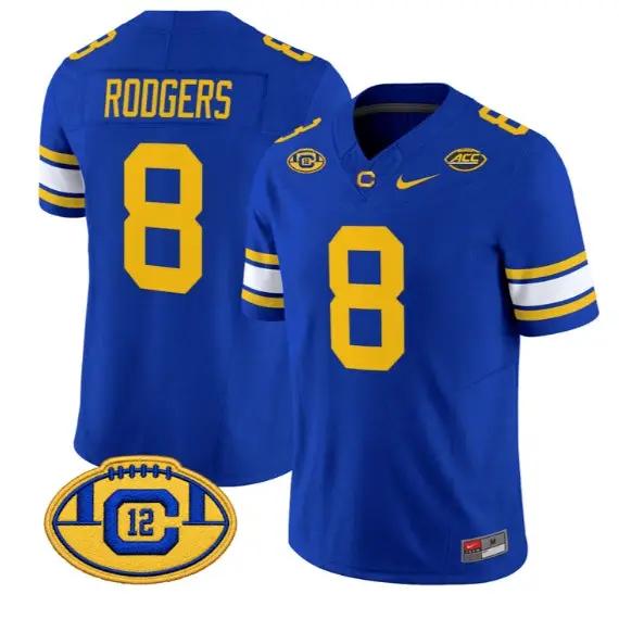Aaron Rodgers #8 California Golden Bears Throwback Jersey 2026 Vapor Stitched by My Store NCAA Football Jerseys