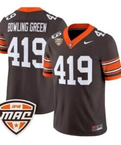 Bowling Green #419 Bowling Green Falcons Jersey 2026 Vapor Stitched by My Store NCAA Football Jerseys