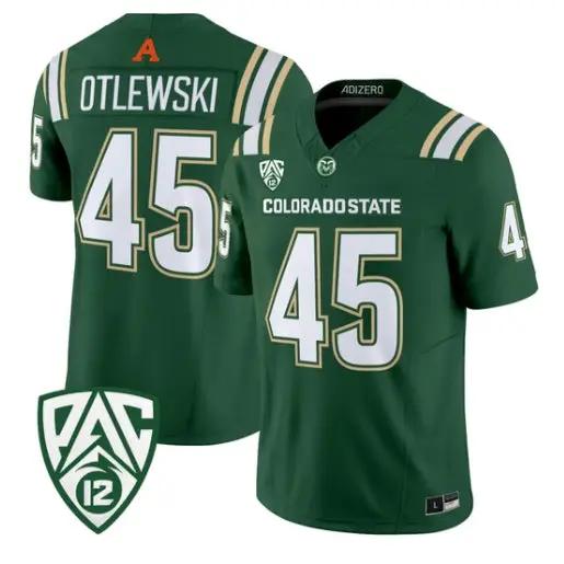 Caleb Otlewski Jersey #45 Colorado State Rams 2026 Vapor All Stitched 2 Caleb Otlewski Jersey #45 Colorado State Rams 2026 Vapor All Stitched by My Store NCAA Football Jerseys