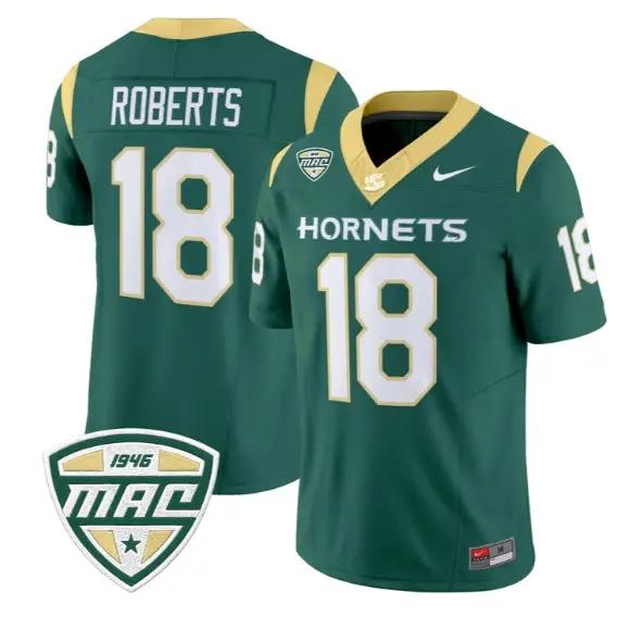 Charles Roberts Jersey #18 Sacramento State Hornet 2026 All Stitched by My Store NCAA Football Jerseys