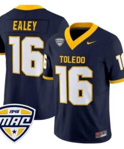 Chuck Ealey Jersey #16 Toledo Rockets 2026 Vapor Limited All Stitched 9 Chuck Ealey Jersey #16 Toledo Rockets 2026 Vapor Limited All Stitched by My Store NCAA Football Jerseys
