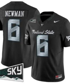 Cru Newman Jersey #6 Portland State Vikings 2026 Limited All Stitched by My Store NCAA Football Jerseys