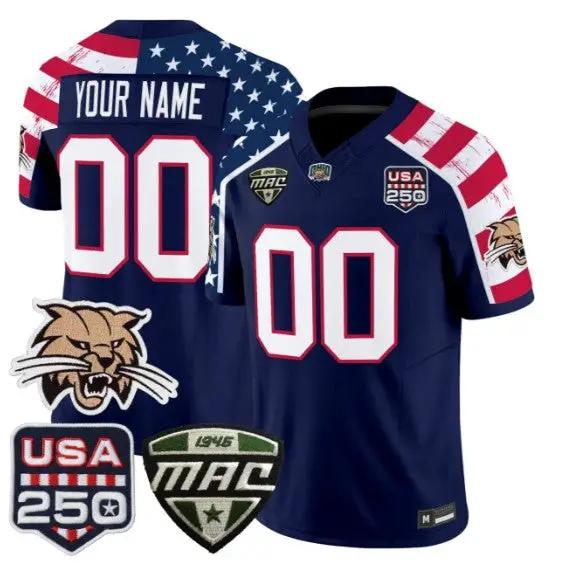 Custom Ohio Bobcats Jersey Name, Number 2026 Vapor Stitched 1 Custom Ohio Bobcats Jersey Name, Number 2026 Vapor Stitched by My Store NCAA Football Jerseys