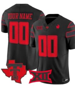 Custom Texas Tech Red Raiders Jersey Name, Number 2026 Vapor Limited Stitched by My Store NCAA Football Jerseys