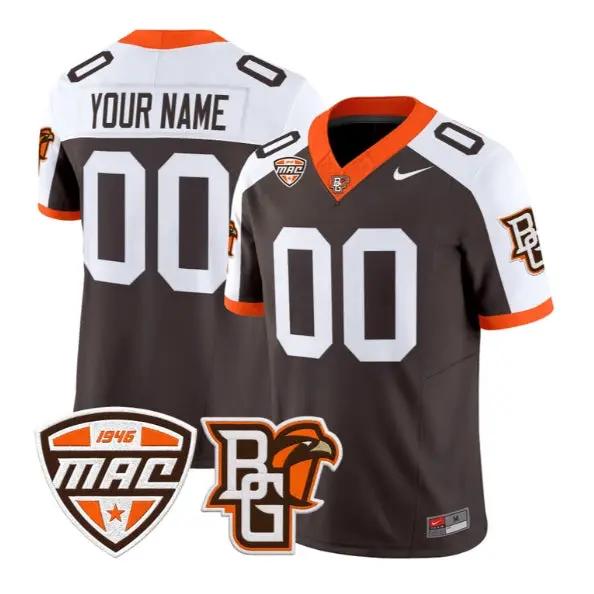 Custom Bowling Green Falcons Jersey Name, Number 2026 All Stitched 1 Custom Bowling Green Falcons Jersey Name, Number 2026 All Stitched by My Store NCAA Football Jerseys