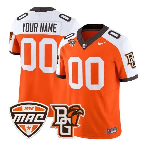 Custom Bowling Green Falcons Jersey Name, Number 2026 All Stitched 3 Custom Bowling Green Falcons Jersey Name, Number 2026 All Stitched by My Store NCAA Football Jerseys