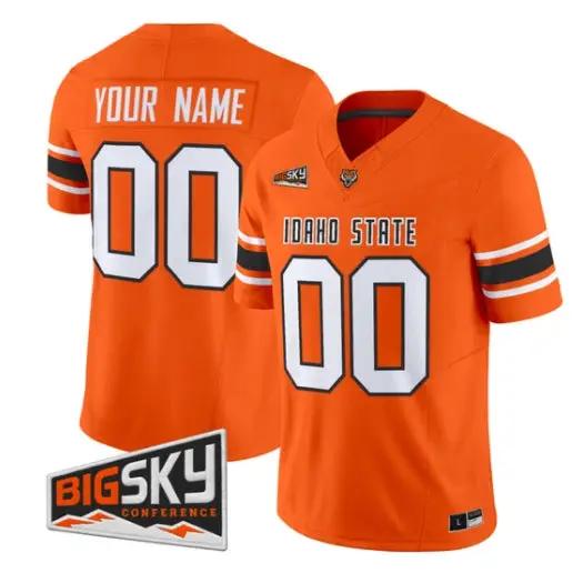 Custom Idaho State Bengals Jersey Name, Number 2026 Limited All Stitched 2 Custom Idaho State Bengals Jersey Name, Number 2026 Limited All Stitched by My Store NCAA Football Jerseys