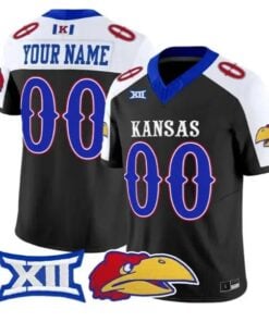Custom Kansas Jayhawks Jersey Name, Number 2026 Limited All Stitched by My Store NCAA Football Jerseys
