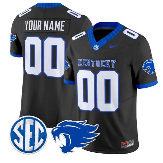 Custom Kentucky Wildcats Jersey Name, Number 2026 Limited Stitched 1 Custom Kentucky Wildcats Jersey Name, Number 2026 Limited Stitched by My Store NCAA Football Jerseys