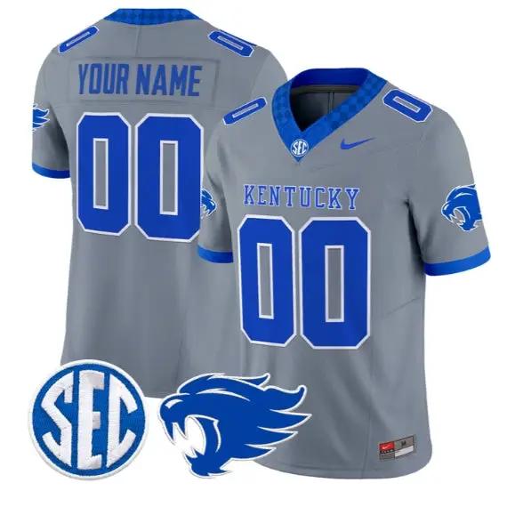 Custom Kentucky Wildcats Jersey Name, Number 2026 Limited Stitched 3 Custom Kentucky Wildcats Jersey Name, Number 2026 Limited Stitched by My Store NCAA Football Jerseys